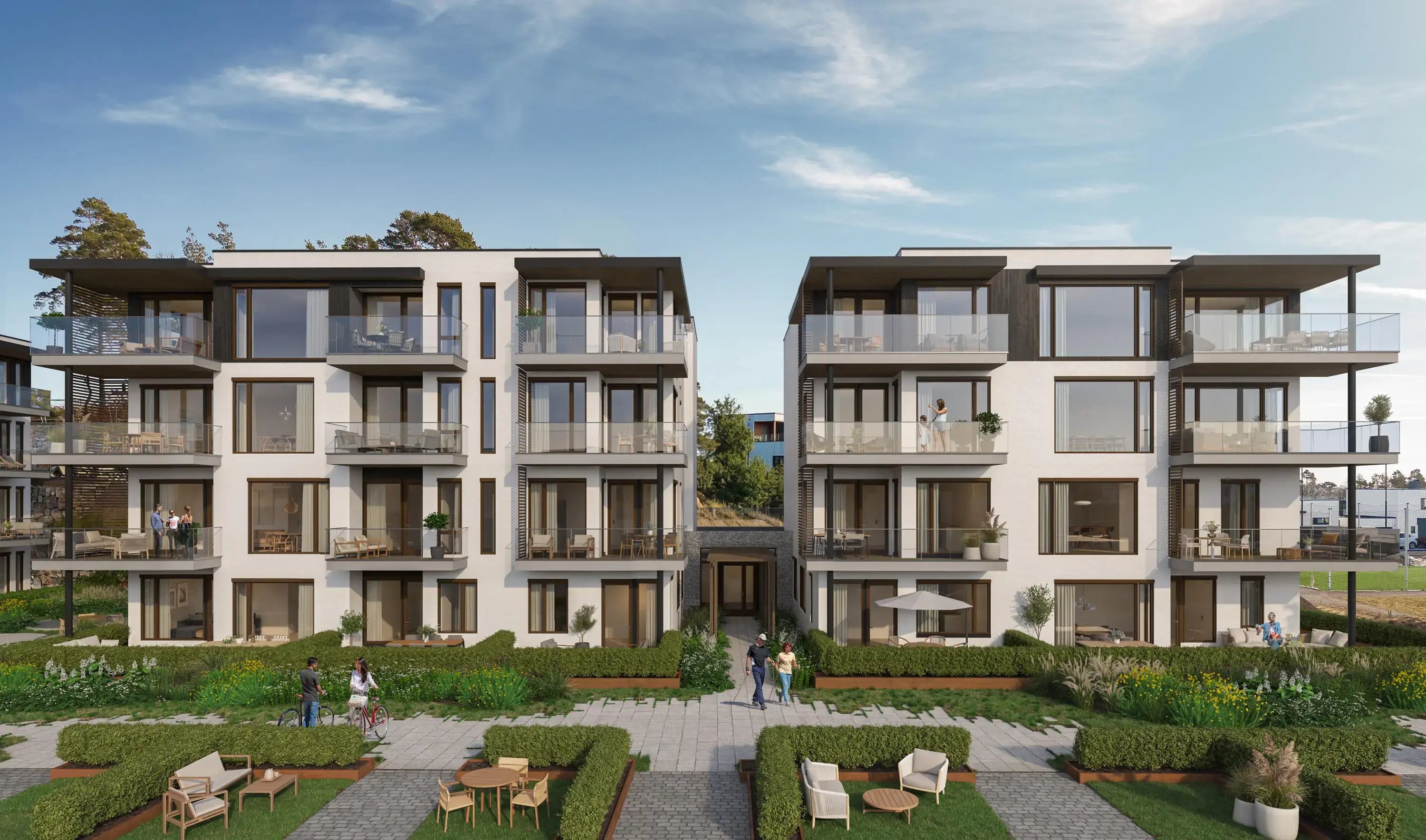 De to første byggene som skal bygges på Dvergsnesåsen