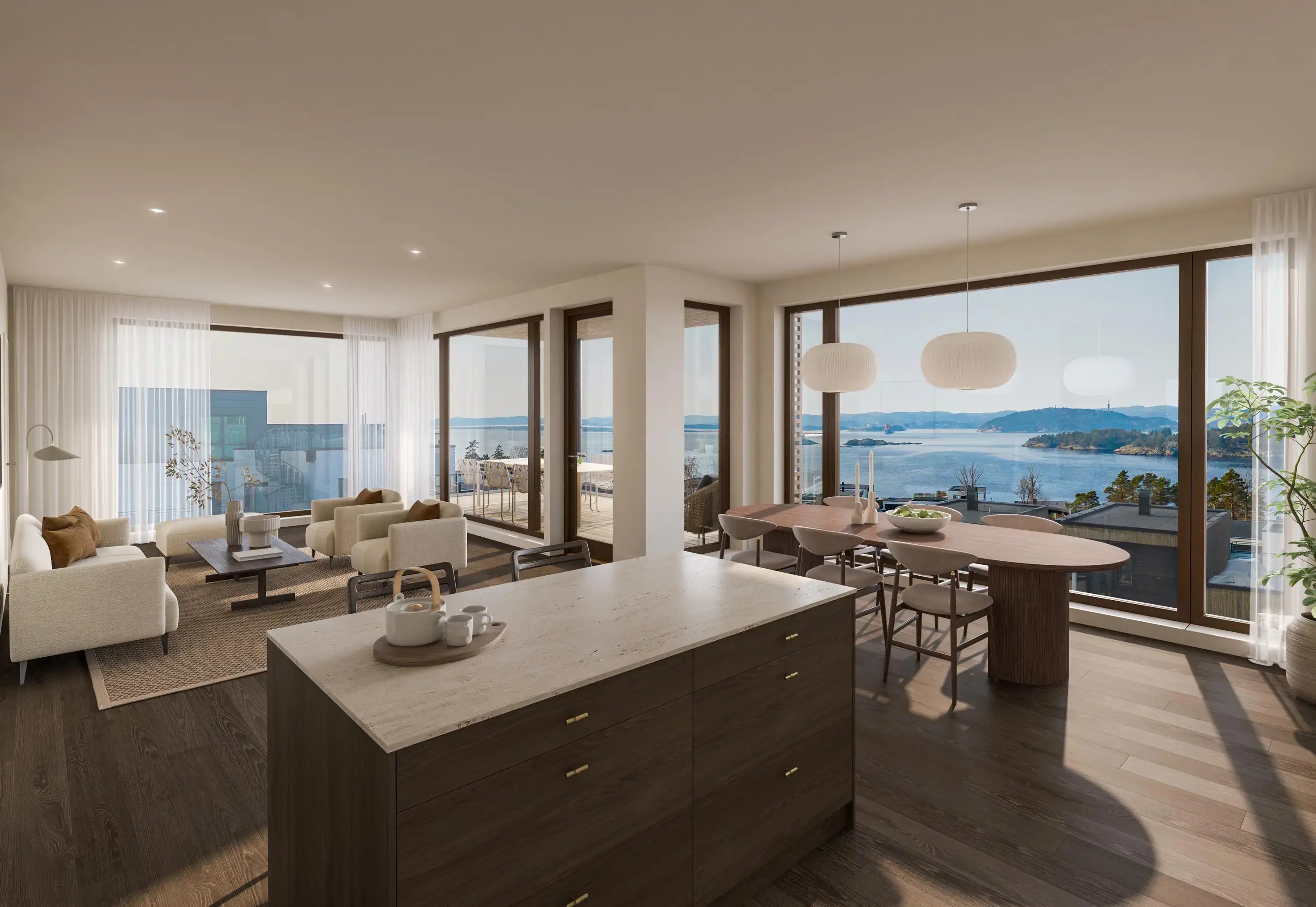 Toppleilighet i Dvergsnesåsen