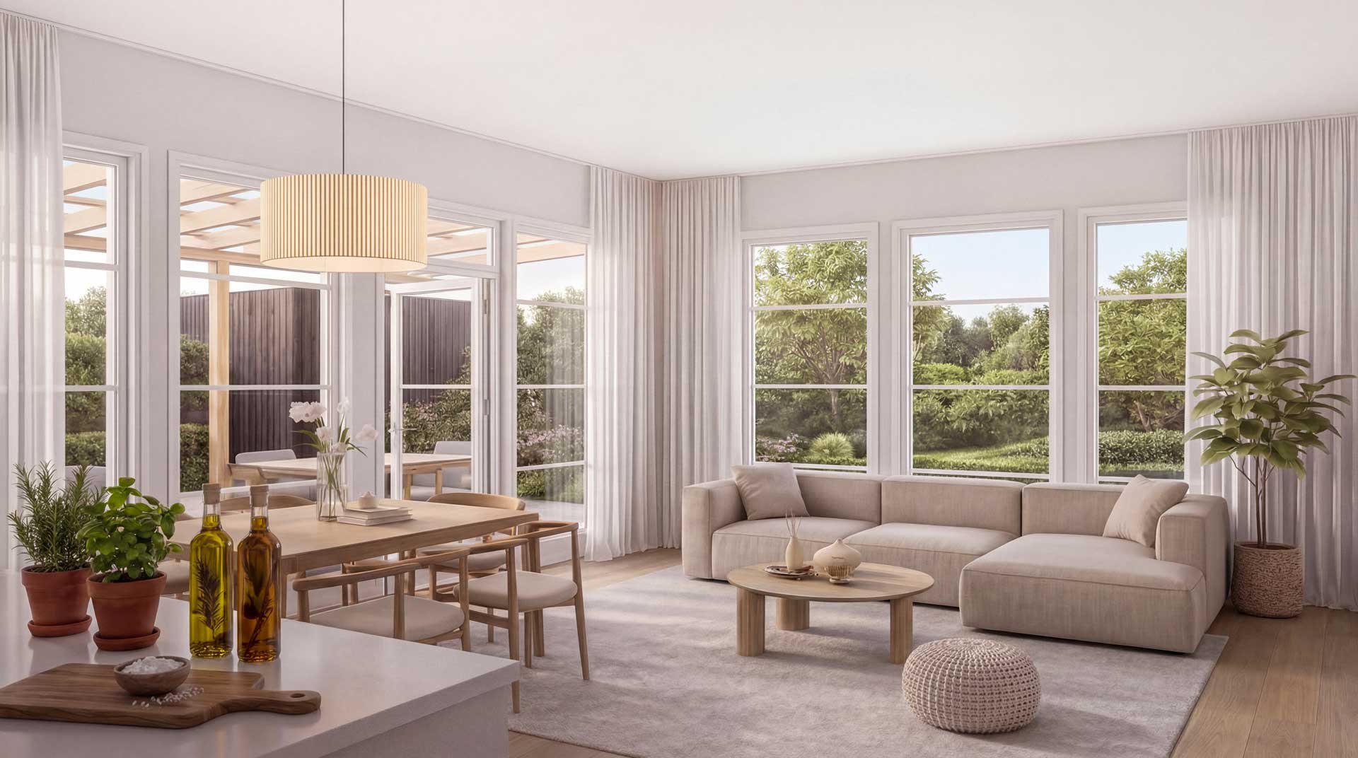 Leilighet A i Hageleilighetene på Kvitodden