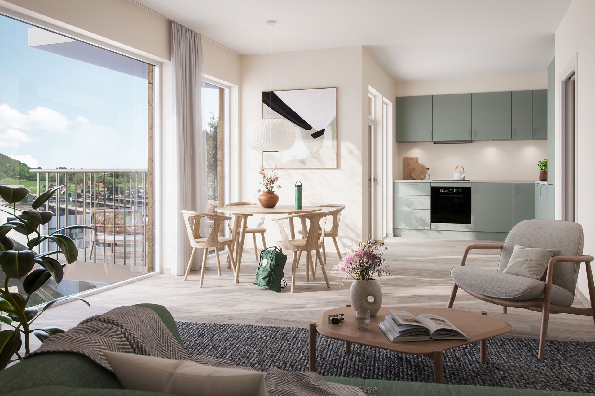 Leilighet 305 i andre byggetrinn av Skogens ro