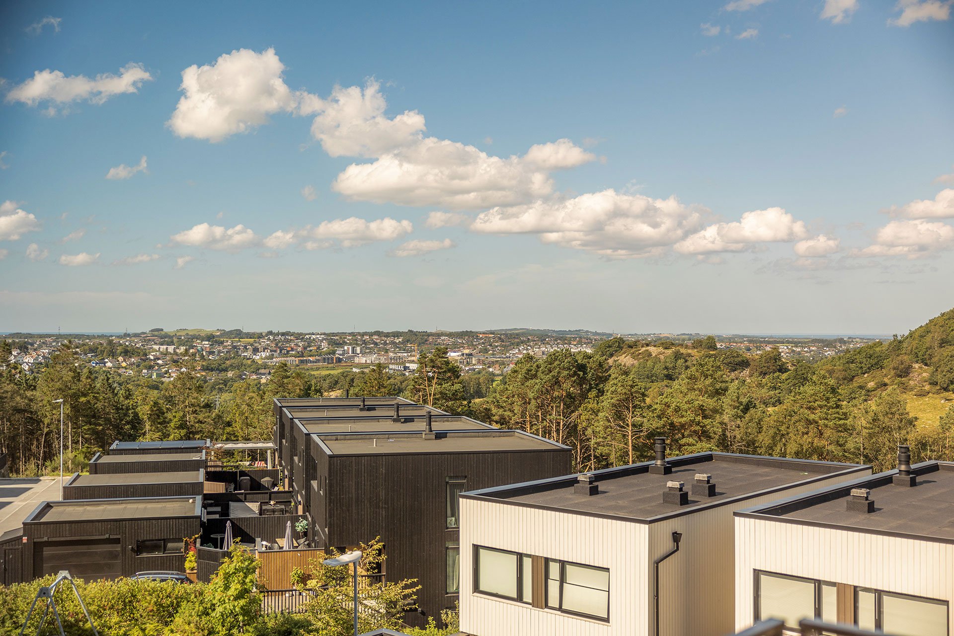 Utsikt fra leilighet H306