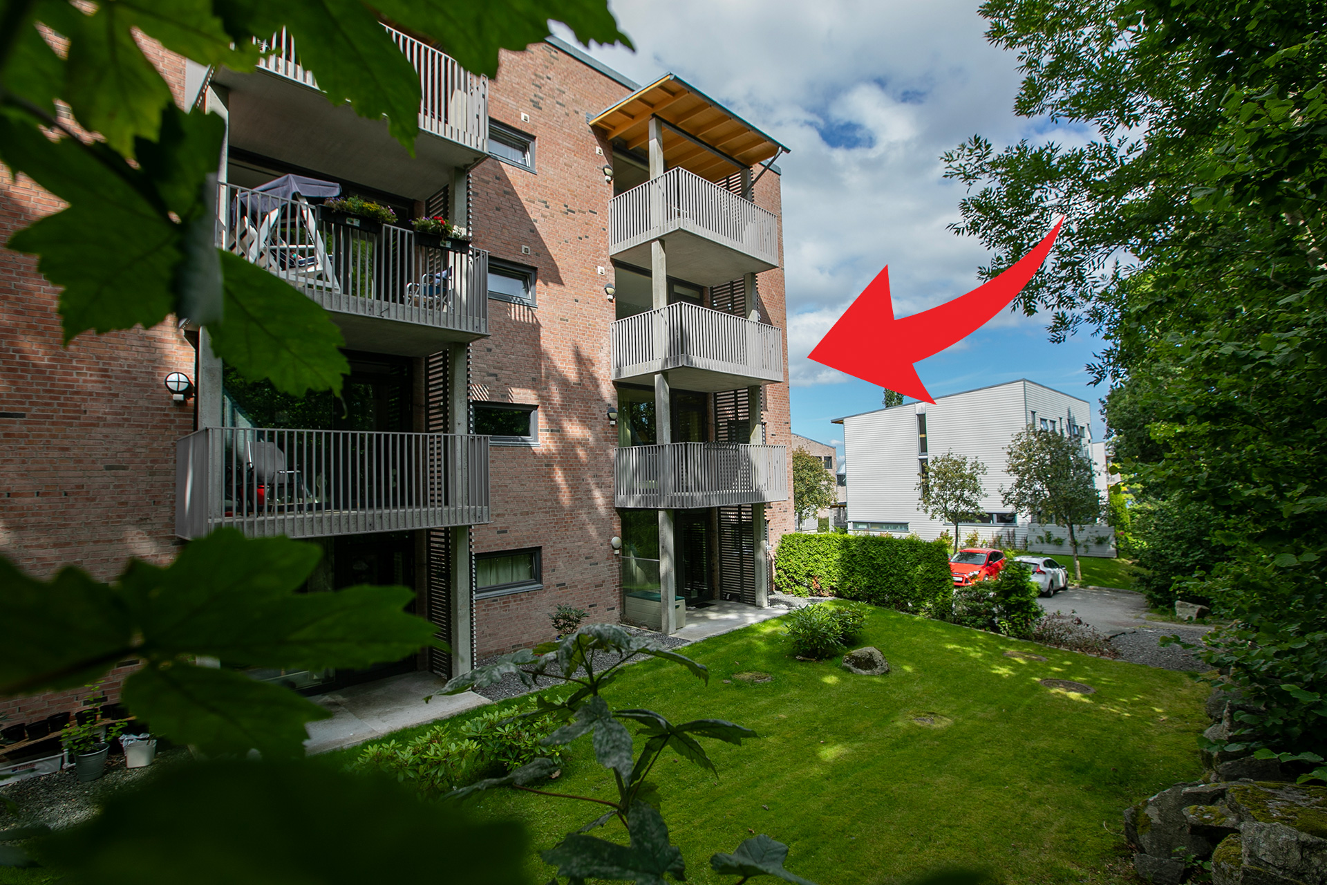 Leilighet i 2. etasje i Gullspennetunet