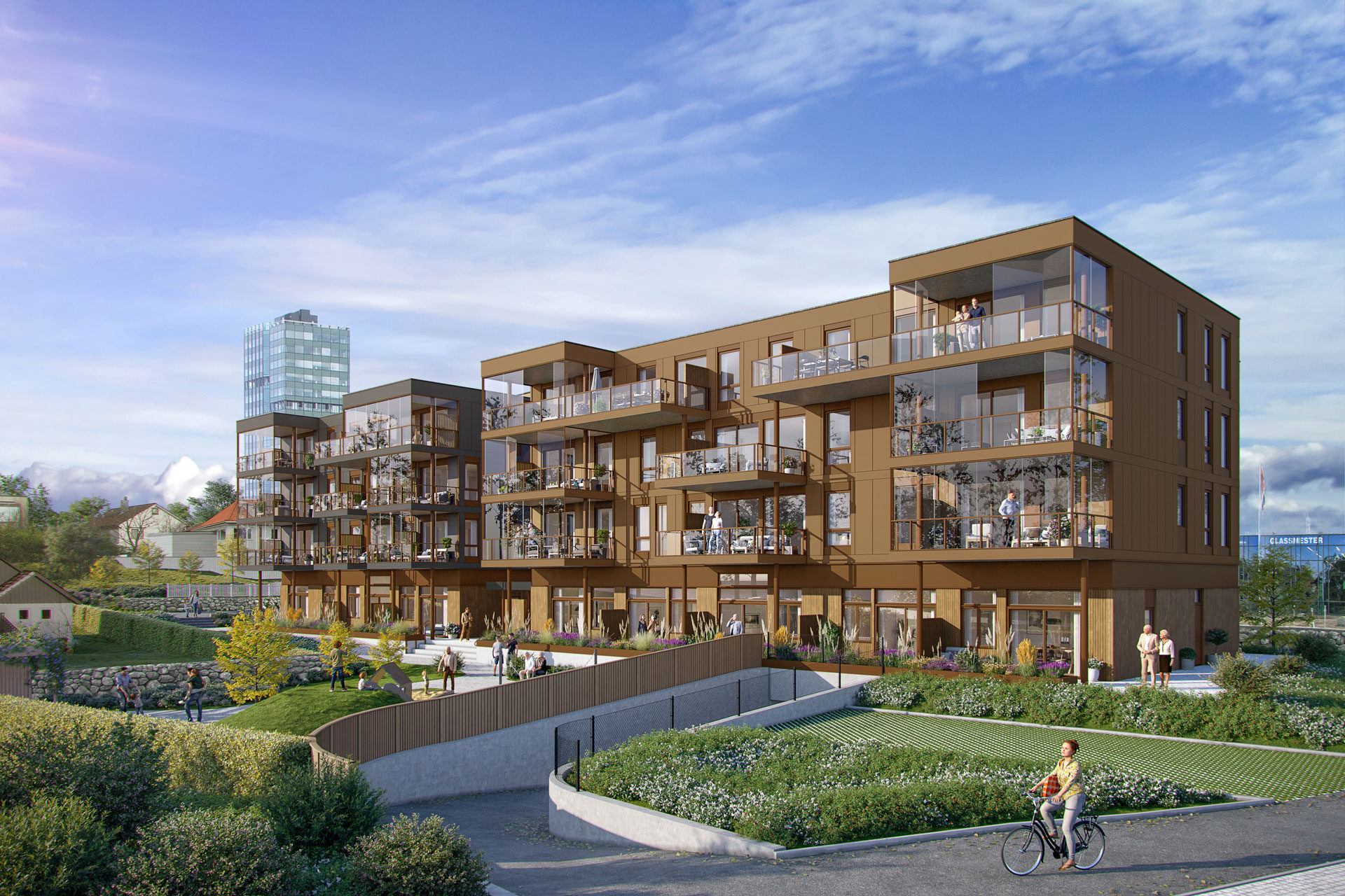 550-byggene til Bate og Rogalandshus