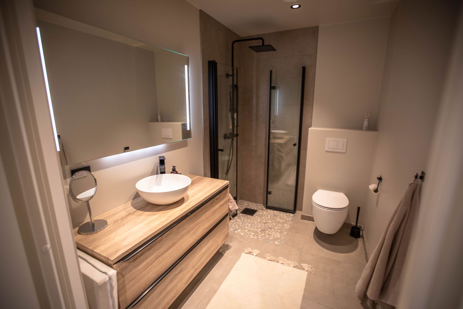 Baderom i rekkehus på Hovemarka