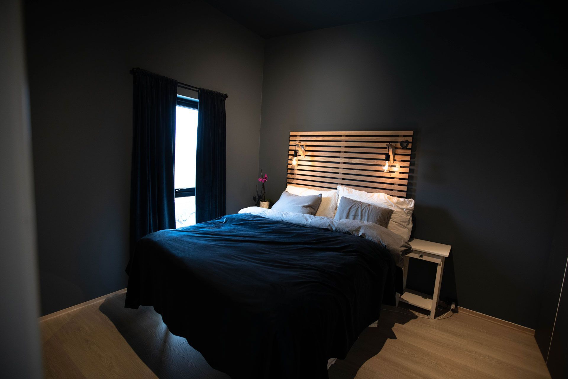 Soverom i rekkehus på Hovemarka