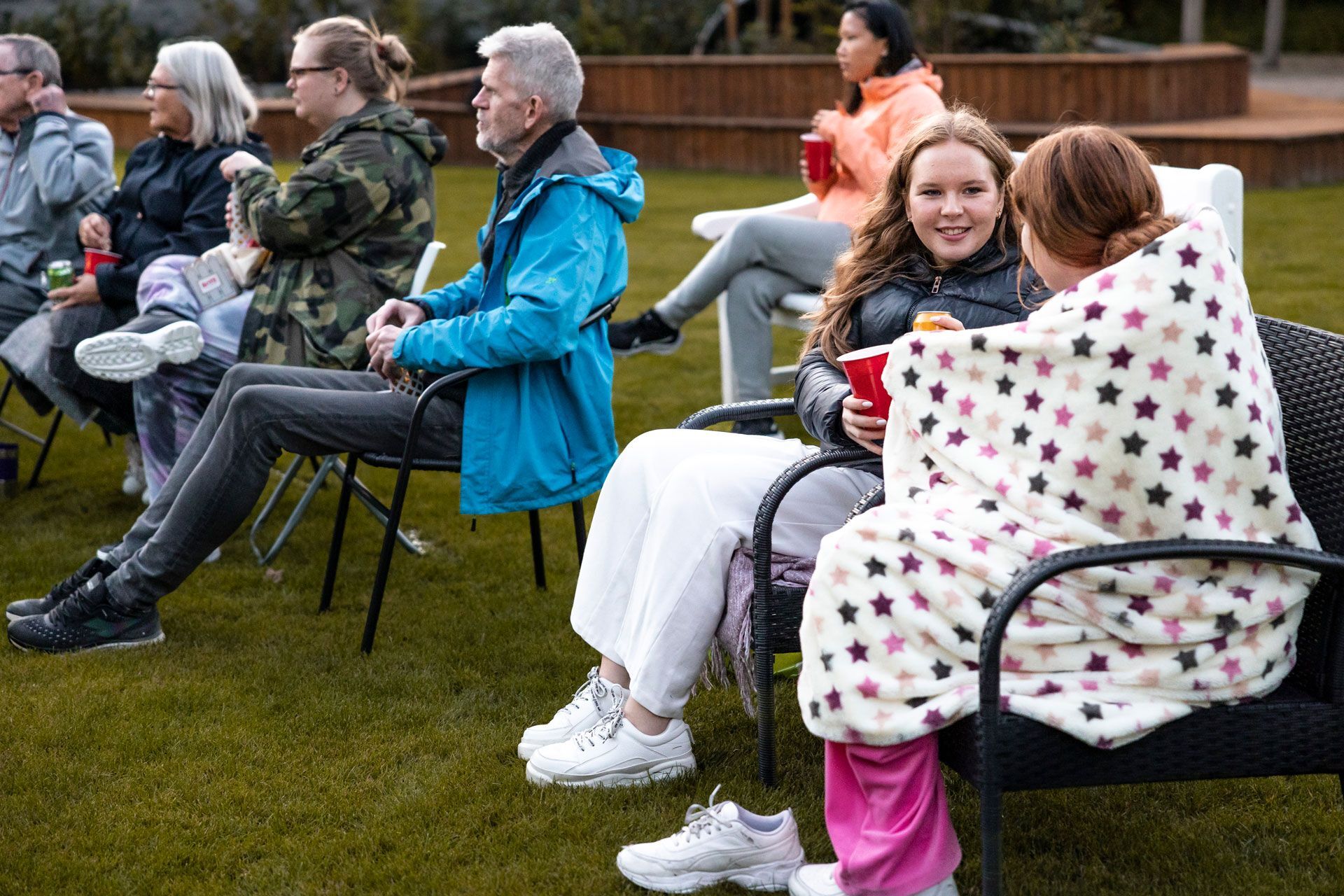 Publikum på utekino