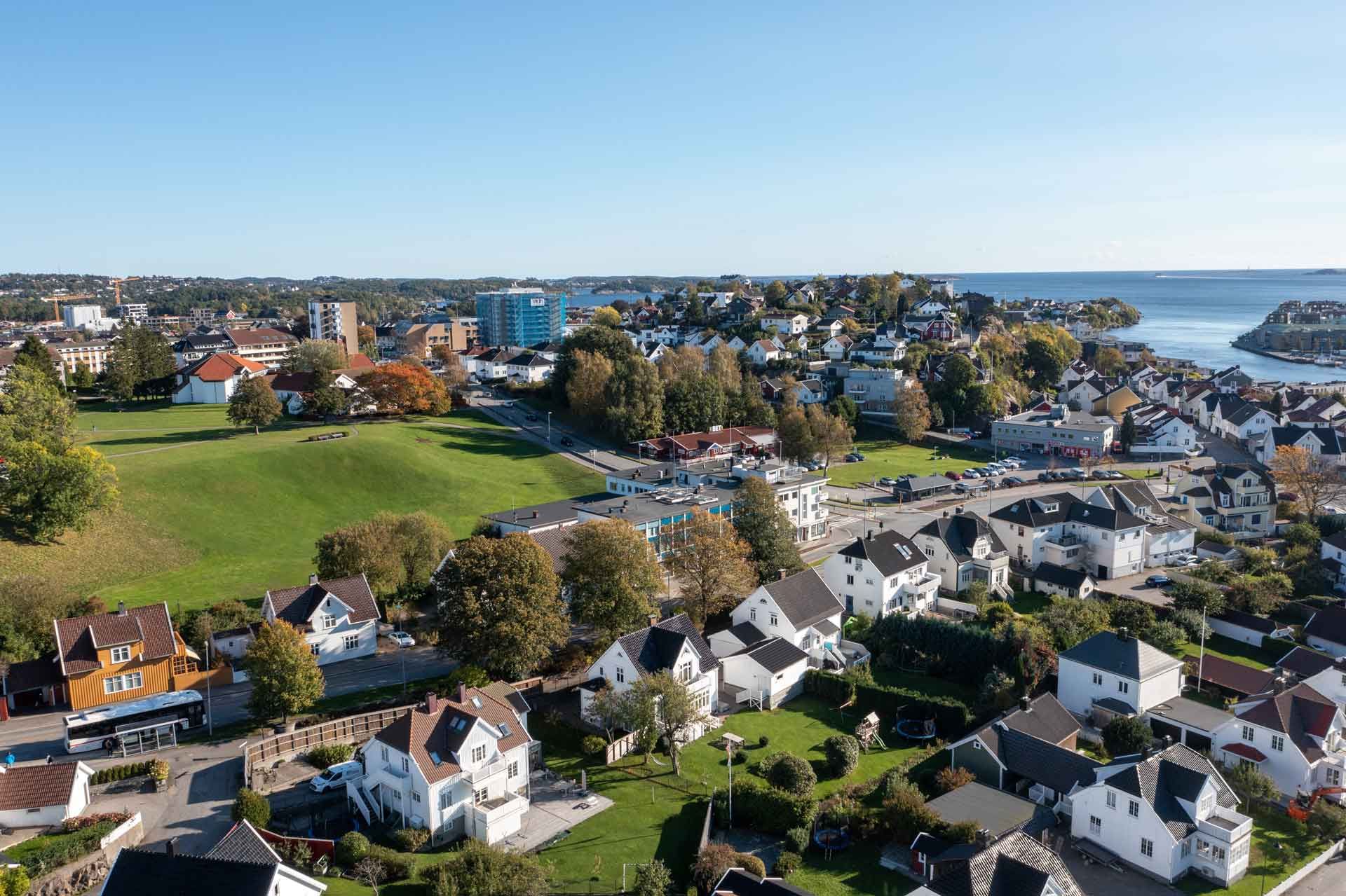 Vabua sett fra Østerveien