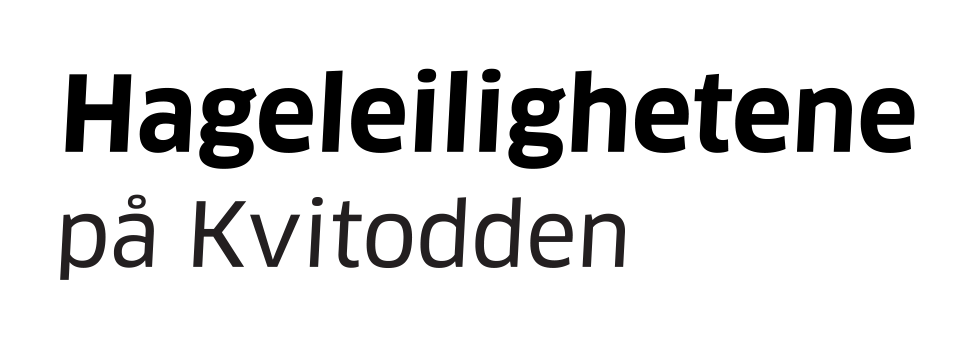 Hageleilighetene på Kvitodden