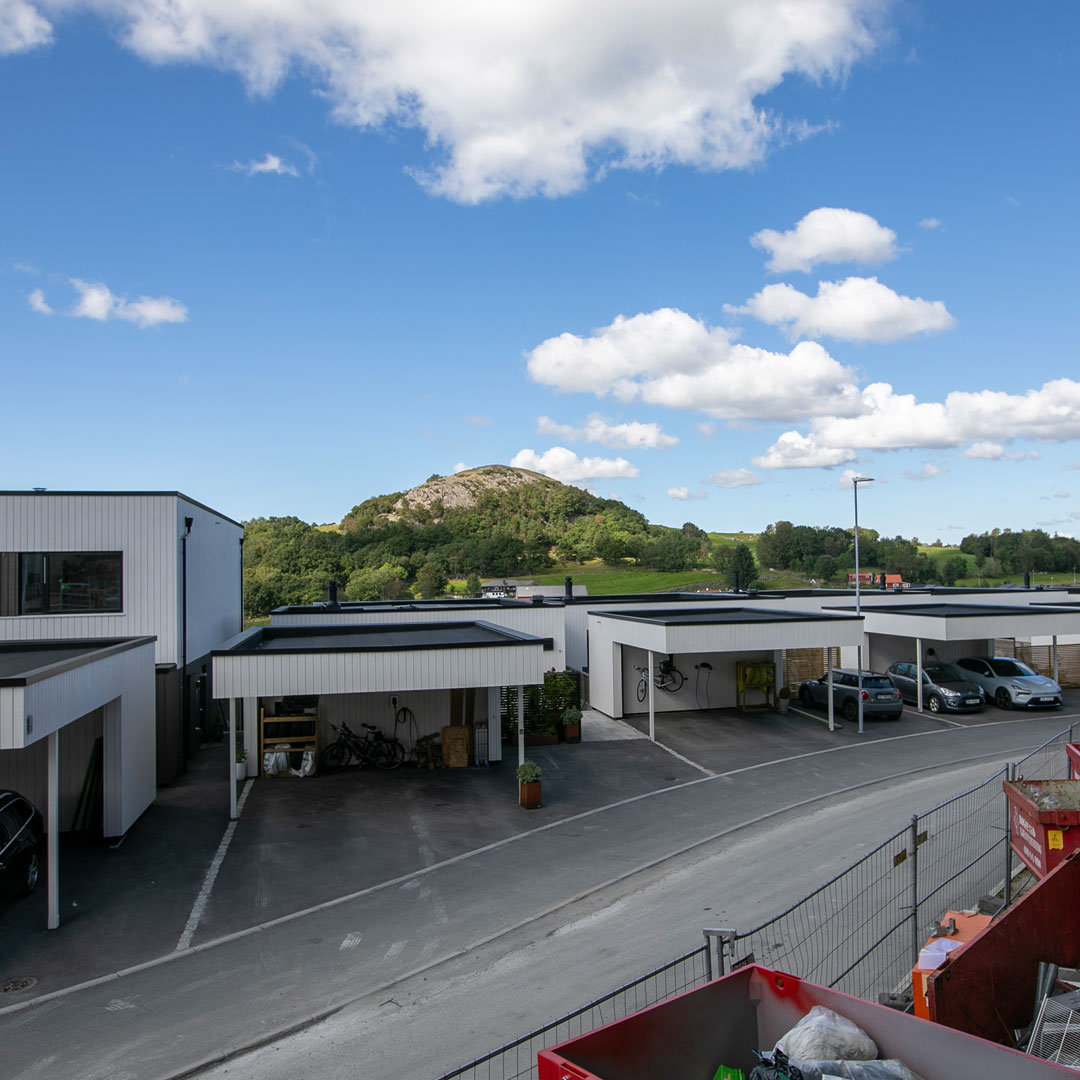 Utsikt fra leilighet 107