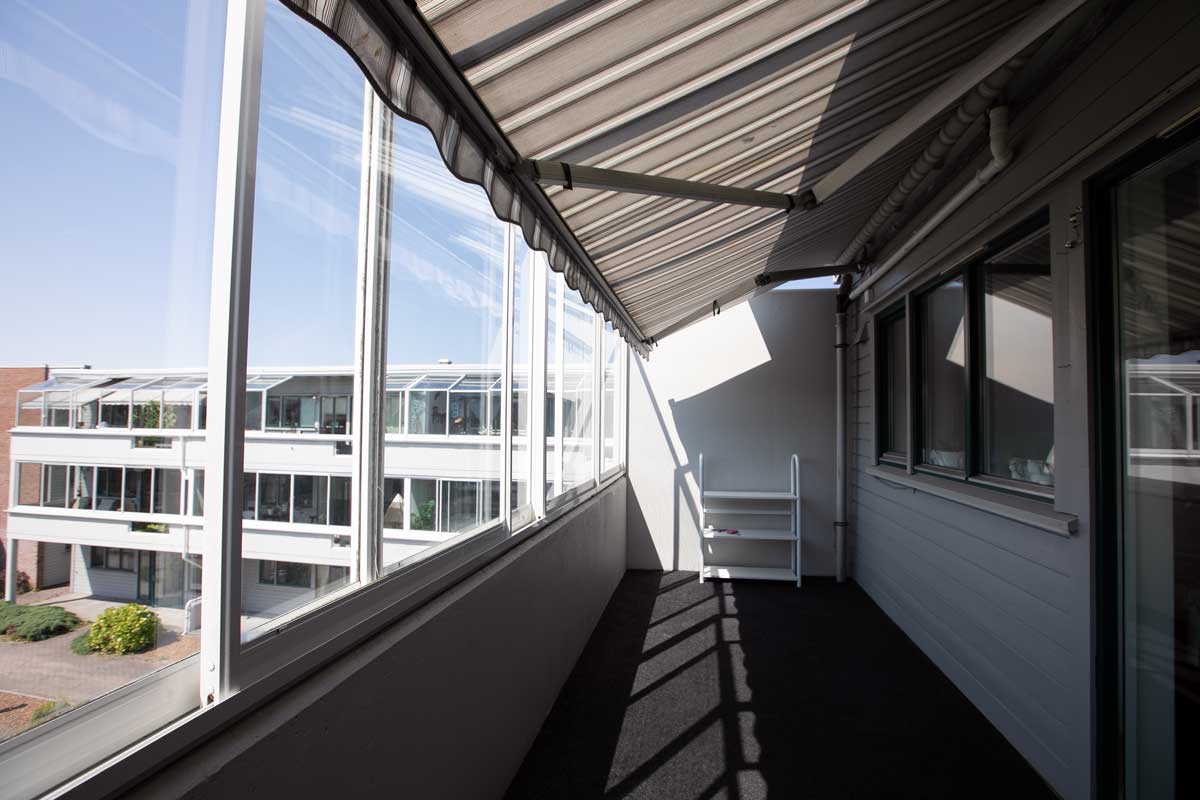 Innglasset balkong